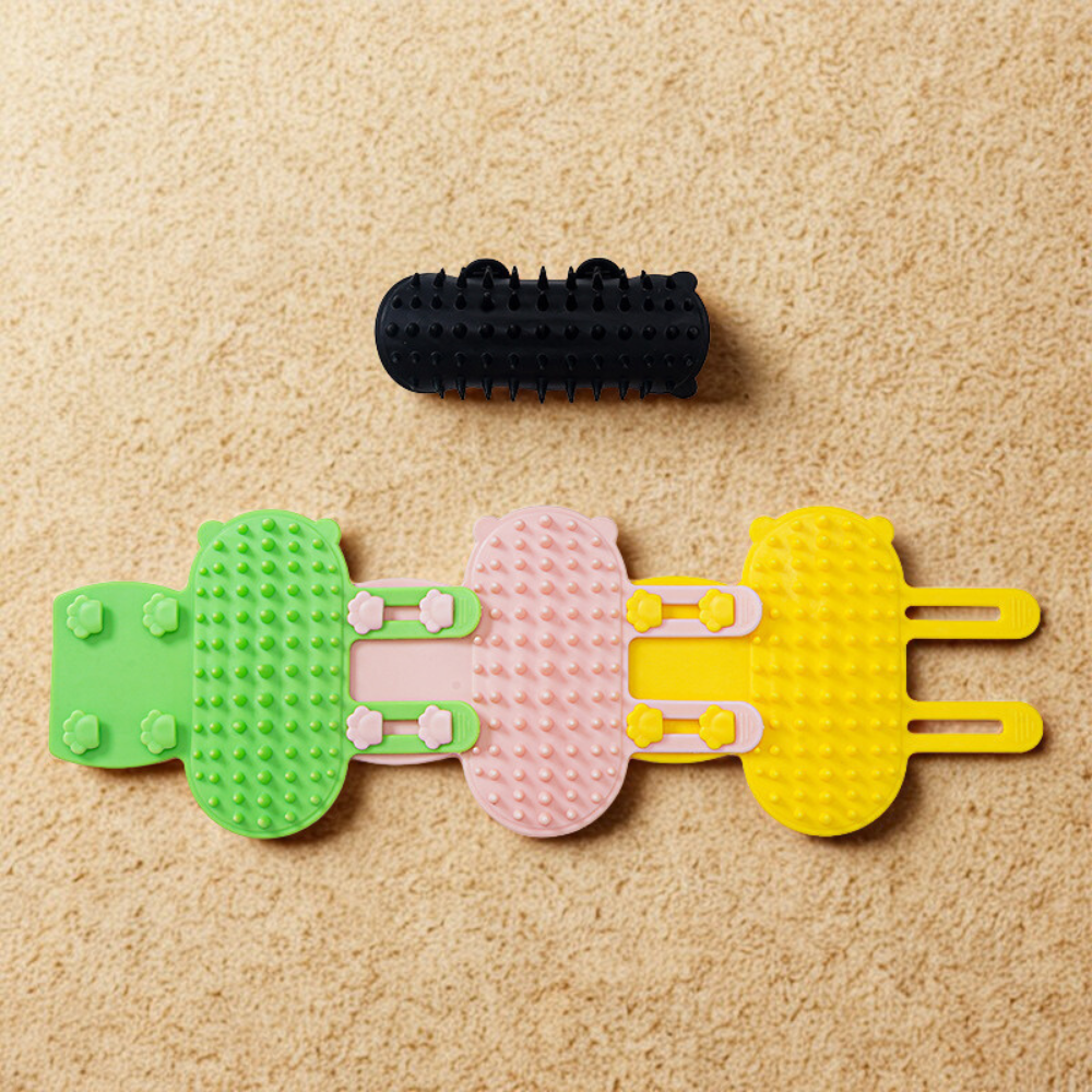 Pet Scratch Pad Silicone Sticker – Wall & Corner Itch Relief Toy