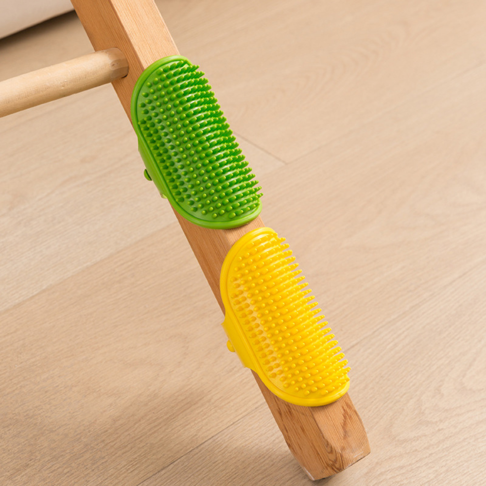 Pet Scratch Pad Silicone Sticker – Wall & Corner Itch Relief Toy