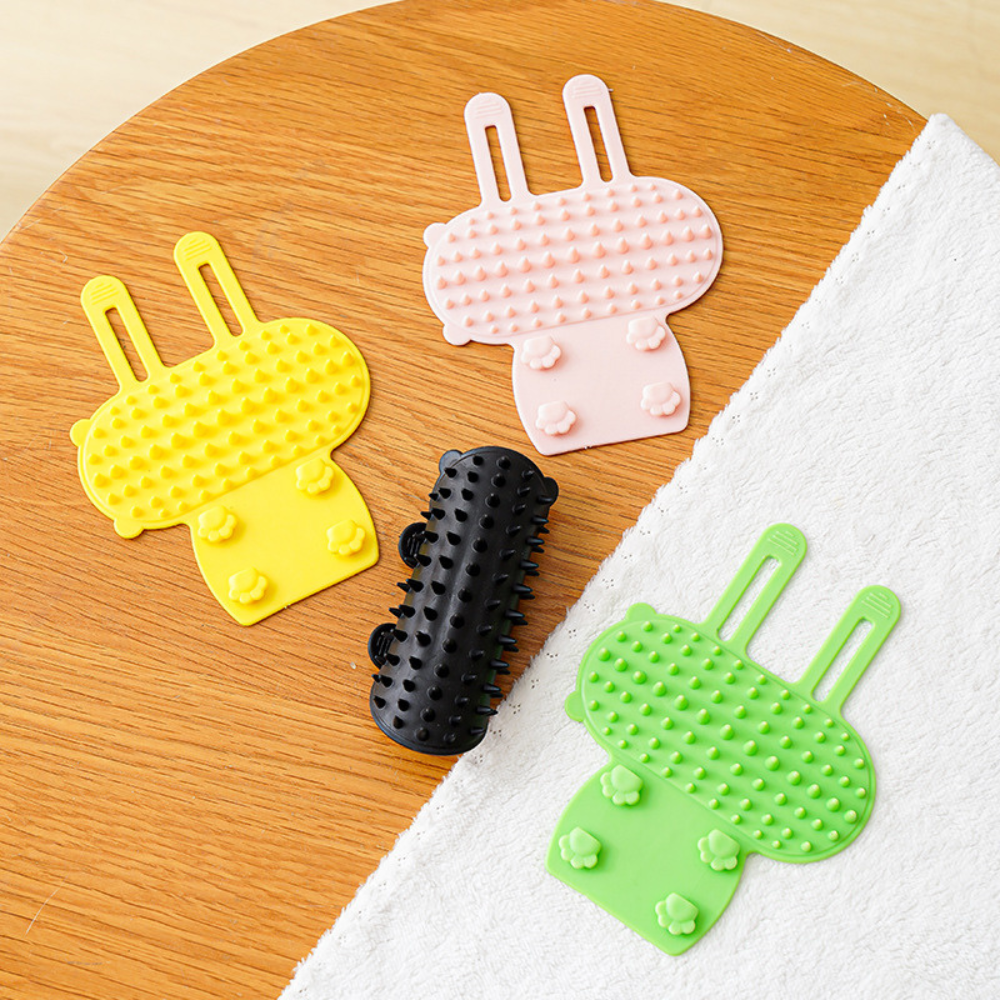 Pet Scratch Pad Silicone Sticker – Wall & Corner Itch Relief Toy
