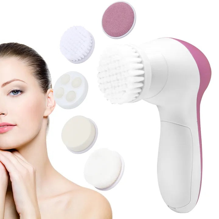 Facial & Body Cleansing Brush 5-in-1 Massager