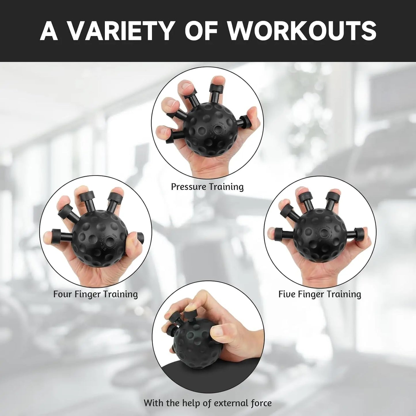 Eagle Claw Hand Grip – Finger Exerciser & Stress Relief Ball