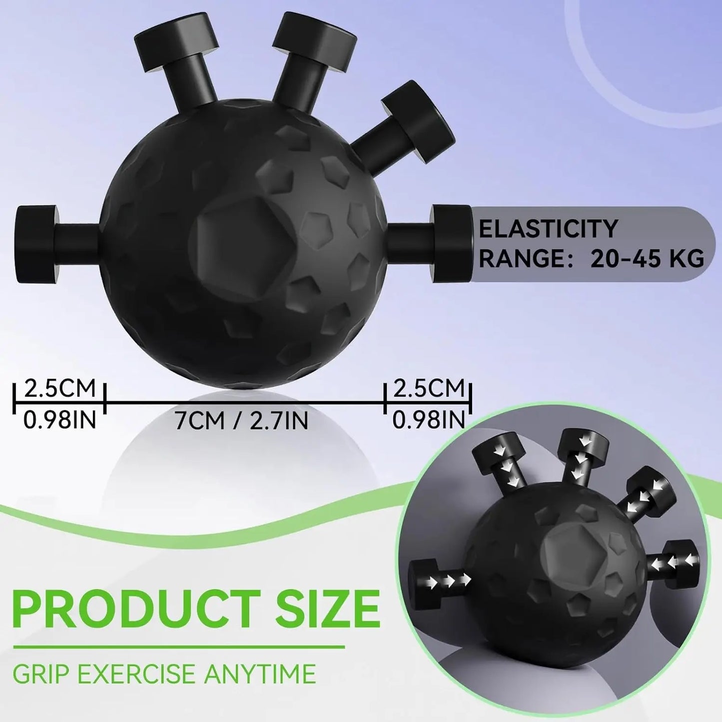 Eagle Claw Hand Grip – Finger Exerciser & Stress Relief Ball