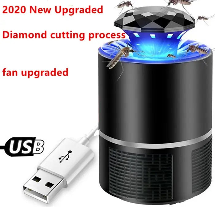 USB Rechargeable Mosquito Killer Lamp with Suction Trap