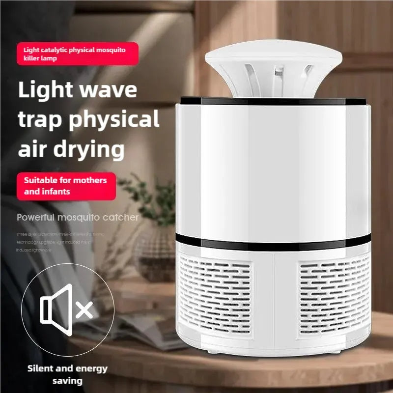 USB Rechargeable Mosquito Killer Lamp with Suction Trap