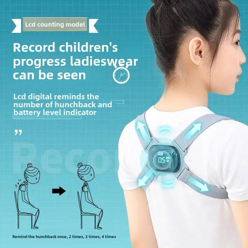 Kids Posture Corrector Belt – Back Support & Anti-Hunchback