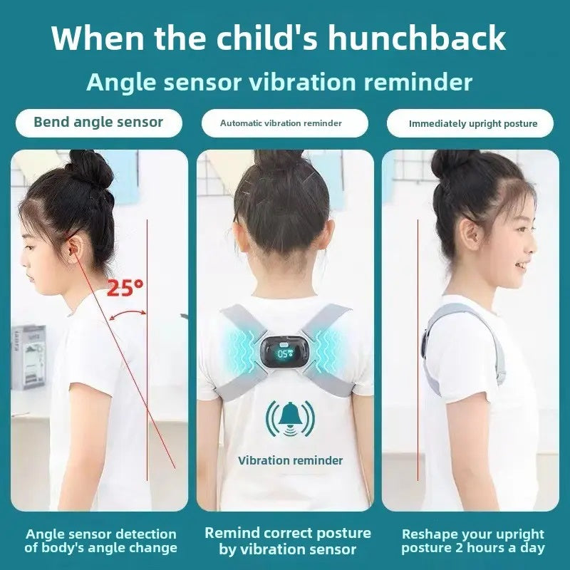 Kids Posture Corrector Belt – Back Support & Anti-Hunchback