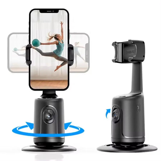 AI Face Tracking 360° Shooting Gimbal Camera