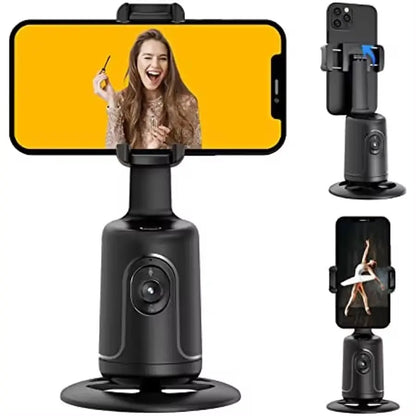 AI Face Tracking 360° Shooting Gimbal Camera
