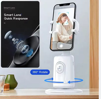 AI Face Tracking 360° Shooting Gimbal Camera