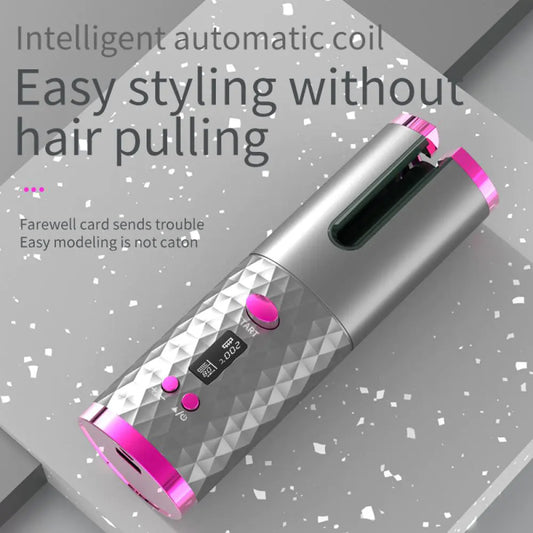 Cordless Curling Iron – Adjustable Settings