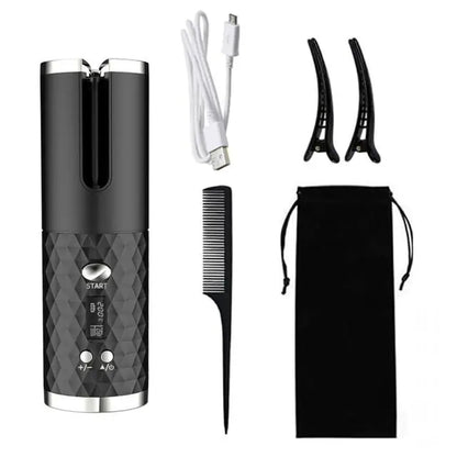Cordless Curling Iron – Adjustable Settings