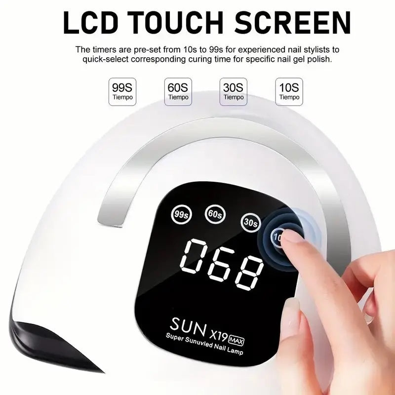 320W LED Nail Lamp – SunX19 MAX UV Dryer