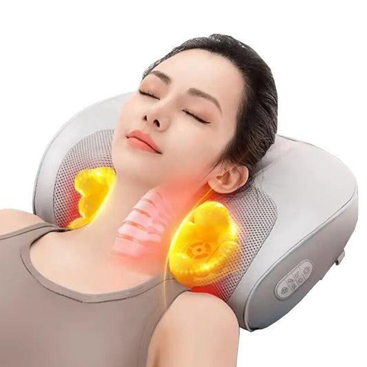 2-in-1 Neck Massager Pillow