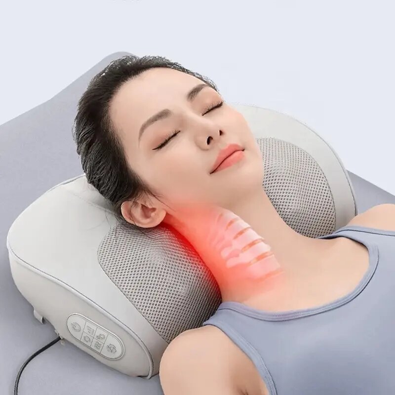 2-in-1 Neck Massager Pillow