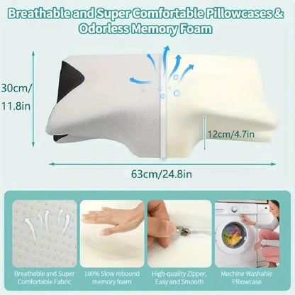 Memory Foam Butterfly Neck Pillow