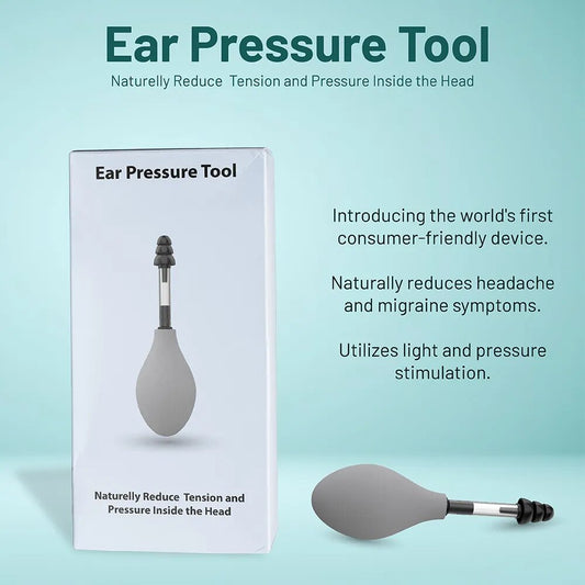 Ear Pressure Regulator – Portable Silicone Device for Instant Ear Discomfort Relief