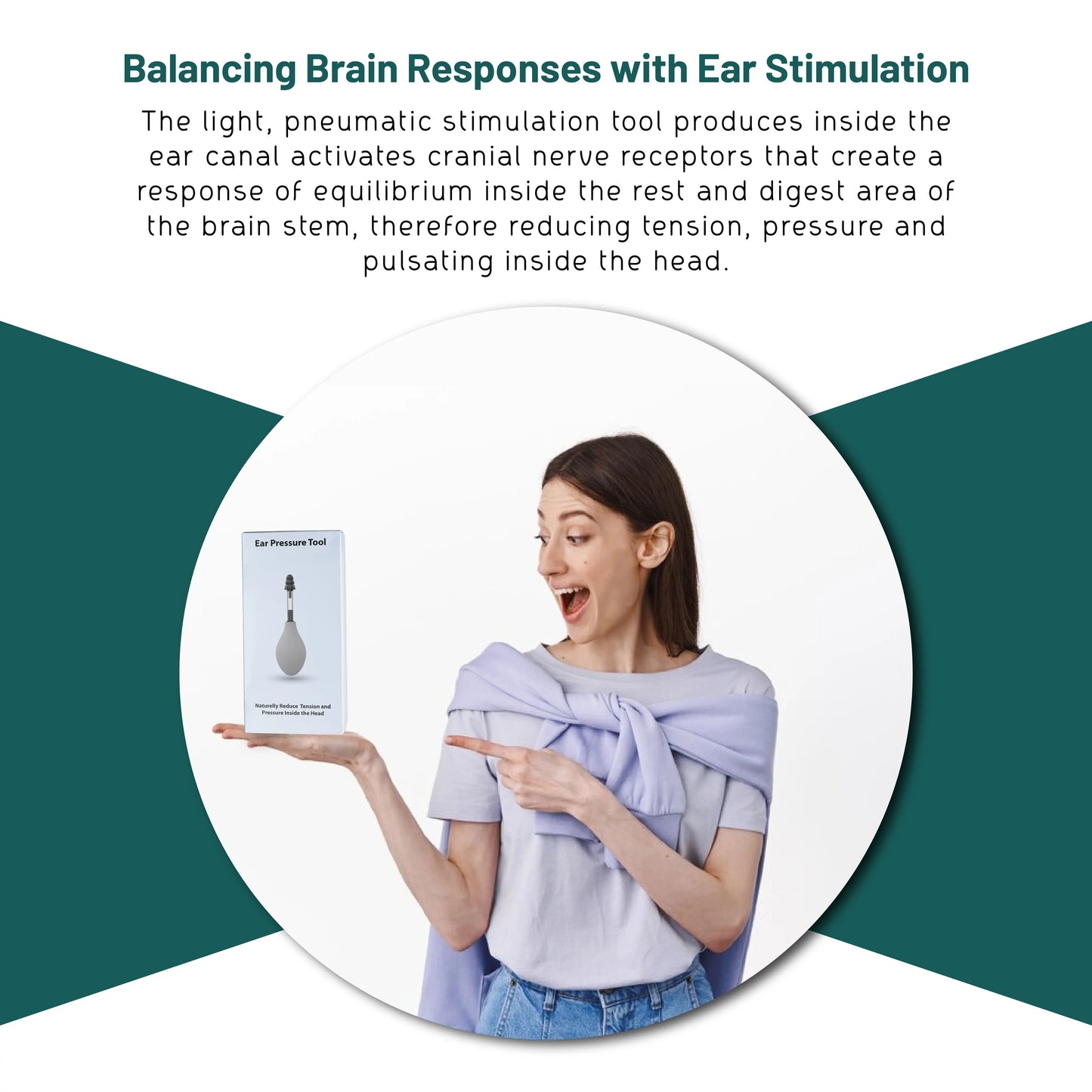 Ear Pressure Regulator – Portable Silicone Device for Instant Ear Discomfort Relief