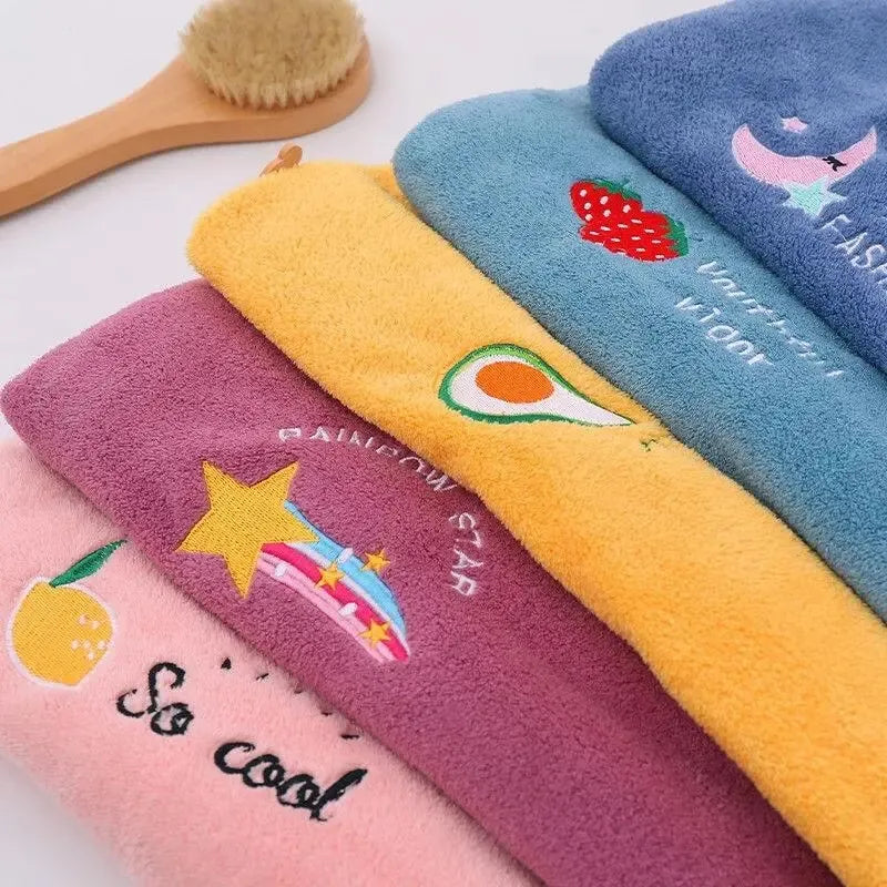 Quick-Dry Hair Hat – Super Absorbent Soft Towel for Women & Girls