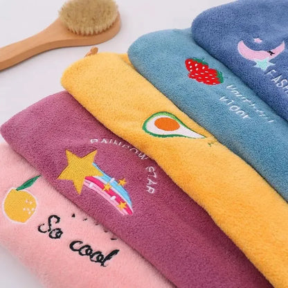 Quick-Dry Hair Hat – Super Absorbent Soft Towel for Women & Girls