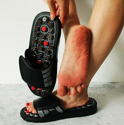 Acupuncture Foot Massage Slippers – Reflexology Vibrating Sandals