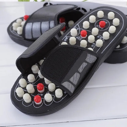 Acupuncture Foot Massage Slippers – Reflexology Vibrating Sandals