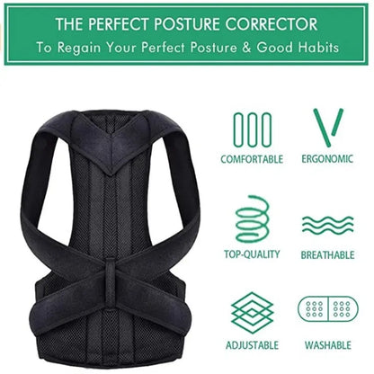 Comfortable Posture Support & Back Brace