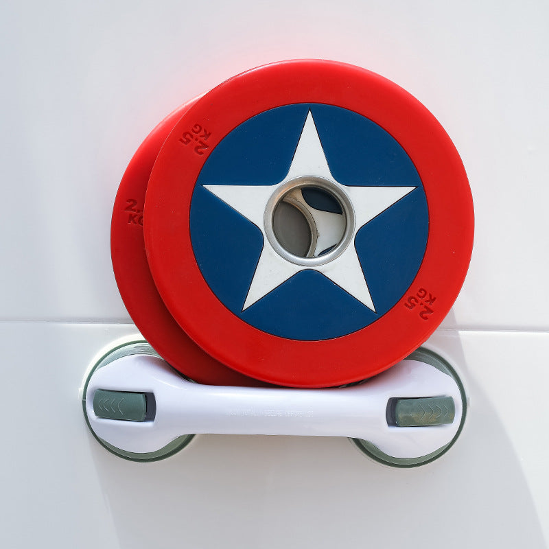 Bathroom Suction Cup Handrail – Safe, Hole-Free Handle for Elderly & Glass Doors