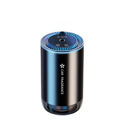 Portable Car Aroma Diffuser with Colorful Lights & Essential Oil Nebulizer