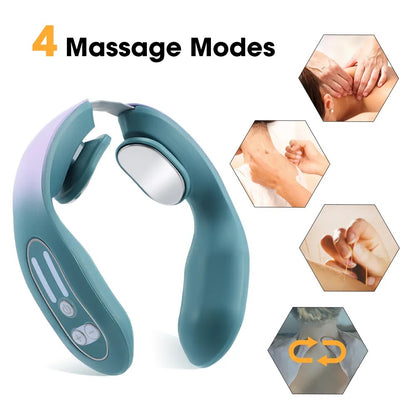 Wireless Heat Neck Massager – Cervical Relaxation Machine