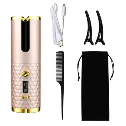 Cordless Curling Iron – Adjustable Settings