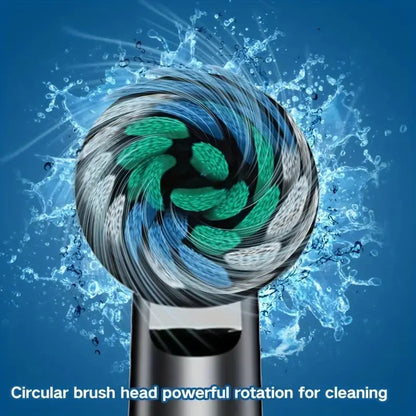Rechargeable LED Electric Whitening Toothbrush – Portable & Rotating