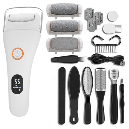 Electric Foot File & Callus Remover – Rechargeable Foot Care Tool