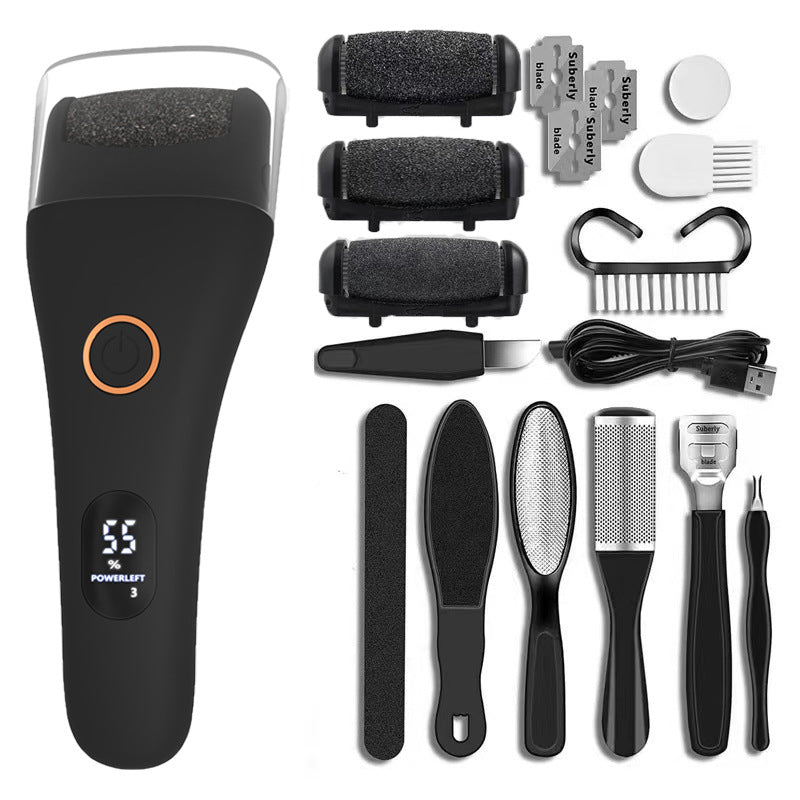 Electric Foot File & Callus Remover – Rechargeable Foot Care Tool