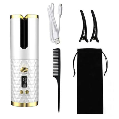 Cordless Curling Iron – Adjustable Settings