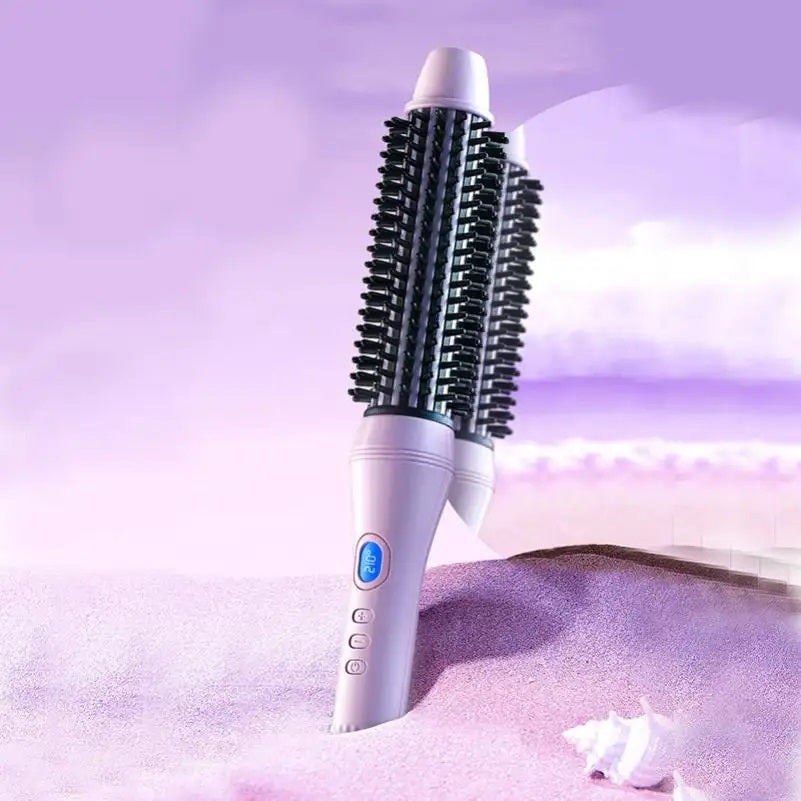 Electric Curling Rod & Comb – Dual-Purpose Hair Styler