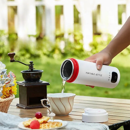 Electric Kettle with Stainless Steel Pot – Large Capacity, Safe for Tea & Coffee