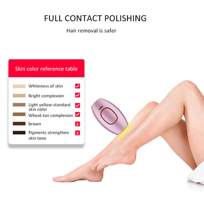 IPL Hair Removal Device – Painless, Portable for Armpits, Legs & Bikini