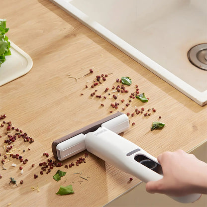 Mini Squeeze Mop with Foldable Handle – Portable Cleaner for Home, Kitchen & Car