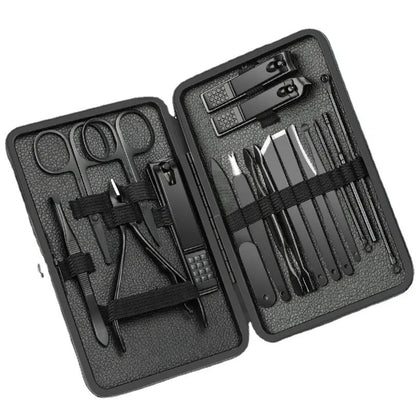 24-Piece Nail Clipper Set – Manicure & Pedicure Tools