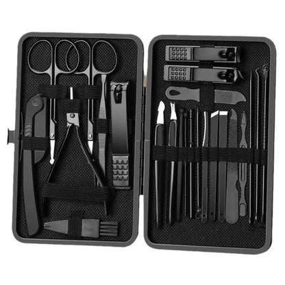 24-Piece Nail Clipper Set – Manicure & Pedicure Tools