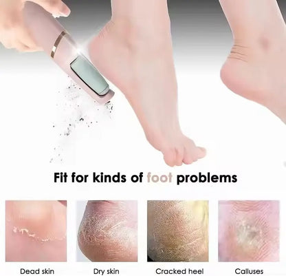 Double-Sided Nano Glass Pedicure Tool – 2-in-1 Dead Skin & Hair Remover