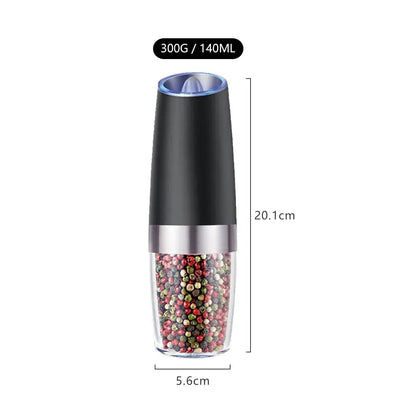 Automatic Gravity Electric Spice & Pepper Grinder