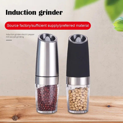 Automatic Gravity Electric Spice & Pepper Grinder