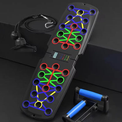 Foldable Push-Up Stand – Abdominal Muscle Trainer