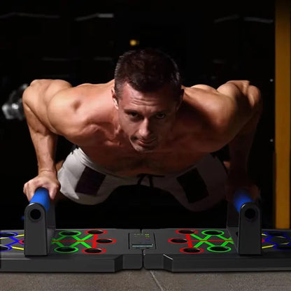 Foldable Push-Up Stand – Abdominal Muscle Trainer
