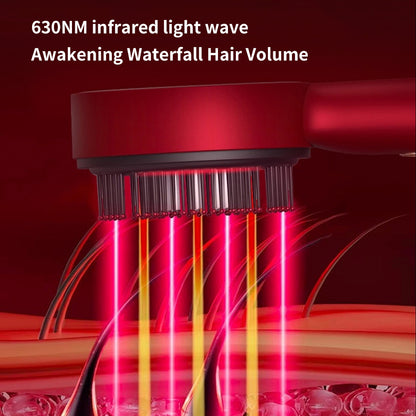 Cordless Head Scratcher & Scalp Massager – Red Light for Hair Growth