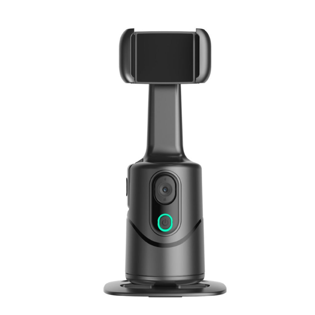 AI Tracking Gimbal Stabilizer with 360° Rotating Phone Holder & Remote