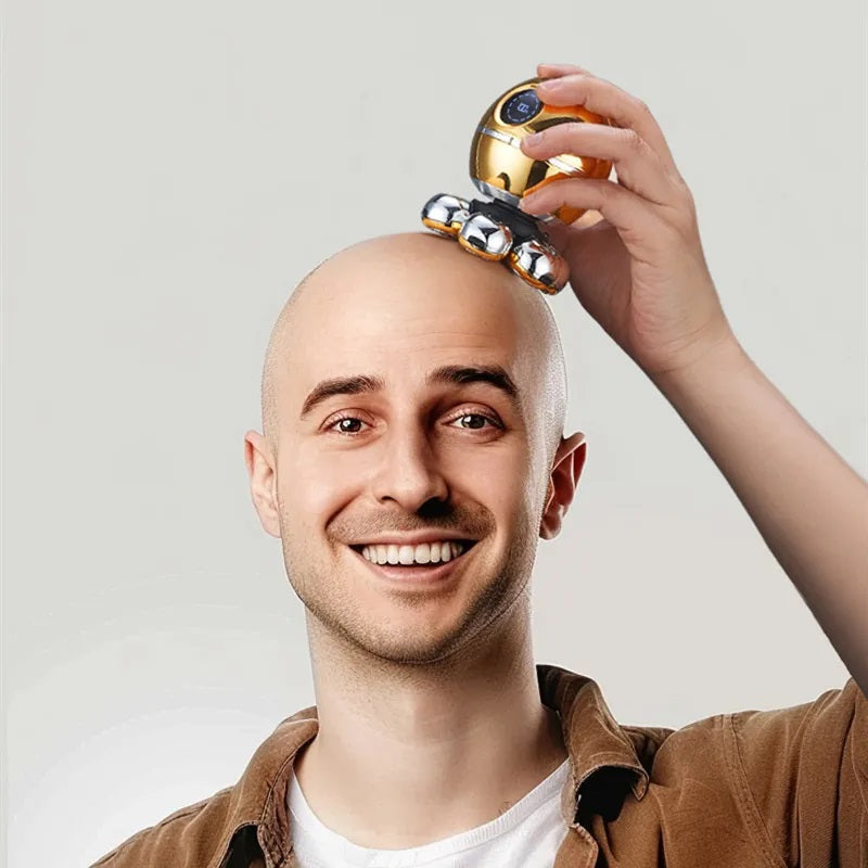 Cordless 5-in-1 Bald Head Shaver – Waterproof & Rechargeable
