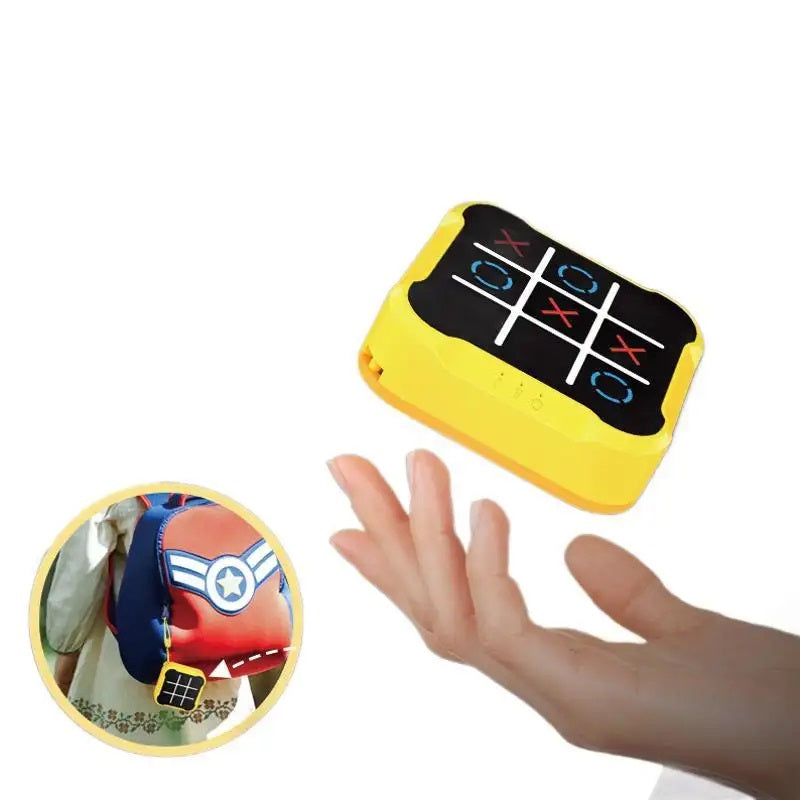 Handheld Tic-Tac-Toe Travel Game – Compact Puzzle