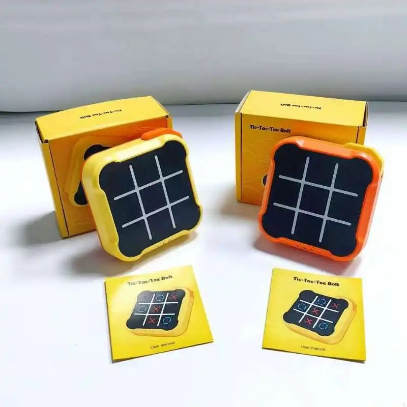 Handheld Tic-Tac-Toe Travel Game – Compact Puzzle